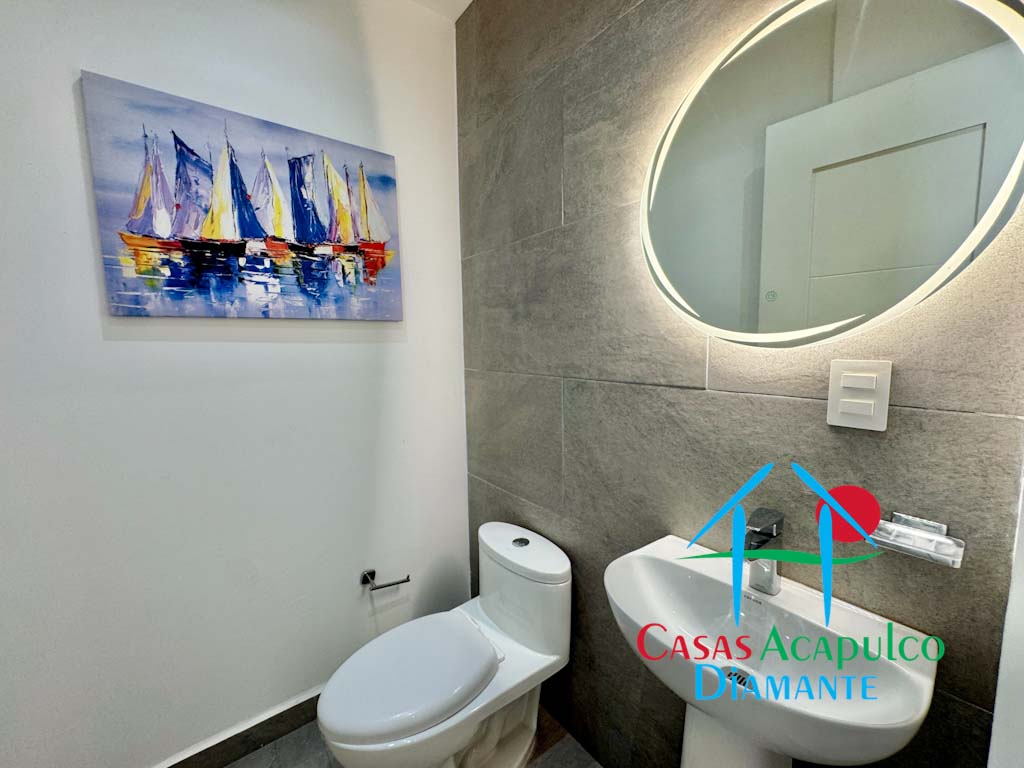 Bora Bora Departamento Muestra - Baño de visitas 1